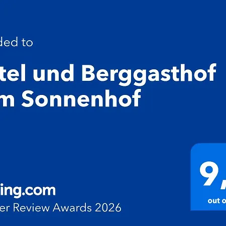 Und Berggasthof Zum Sonnenhof